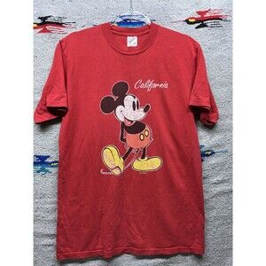 Vintage Walt Disney Mickey Mouse California Disneyland t shirt Medium